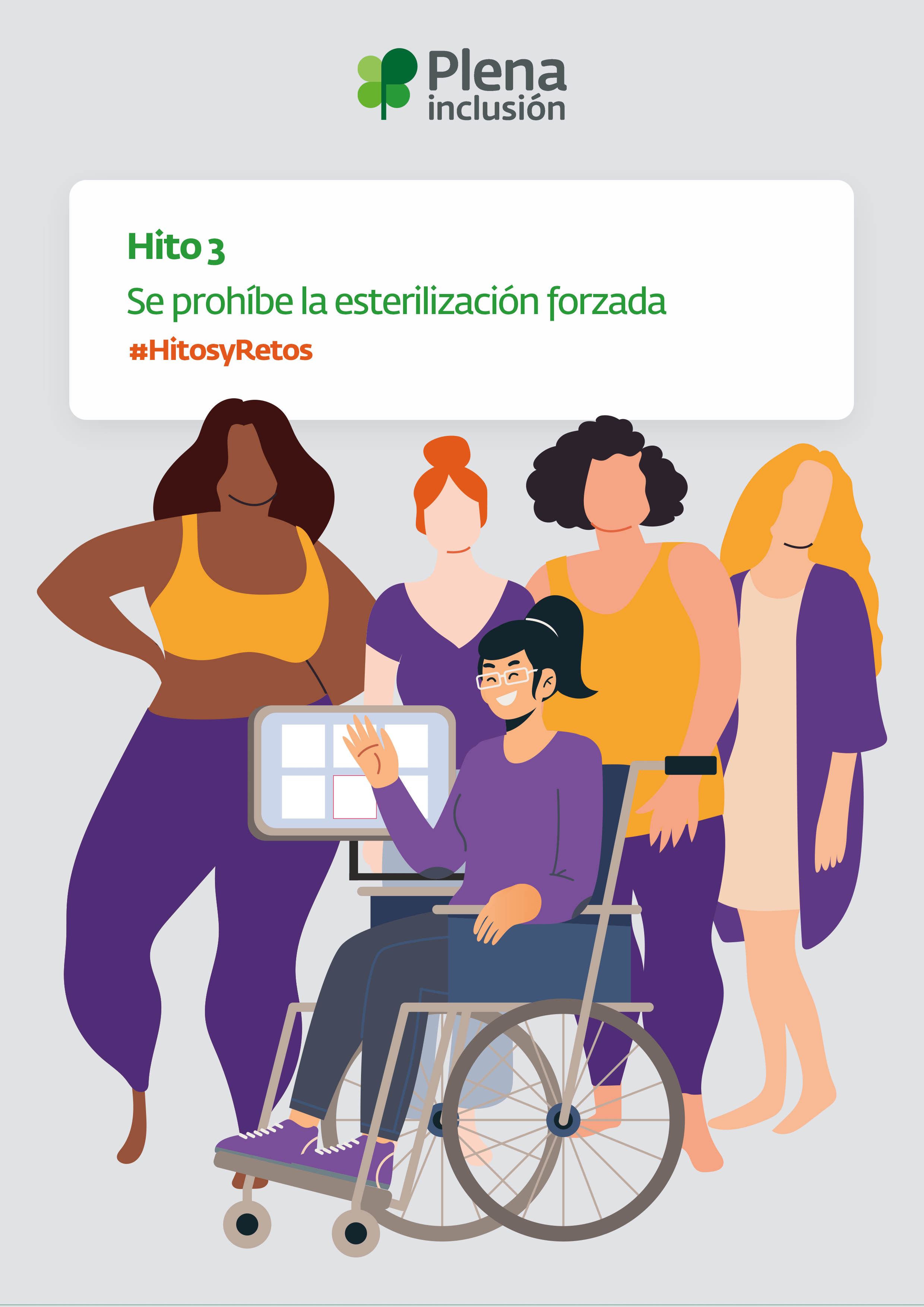 Hito 3 Se prohíbe la esterilización forzada.