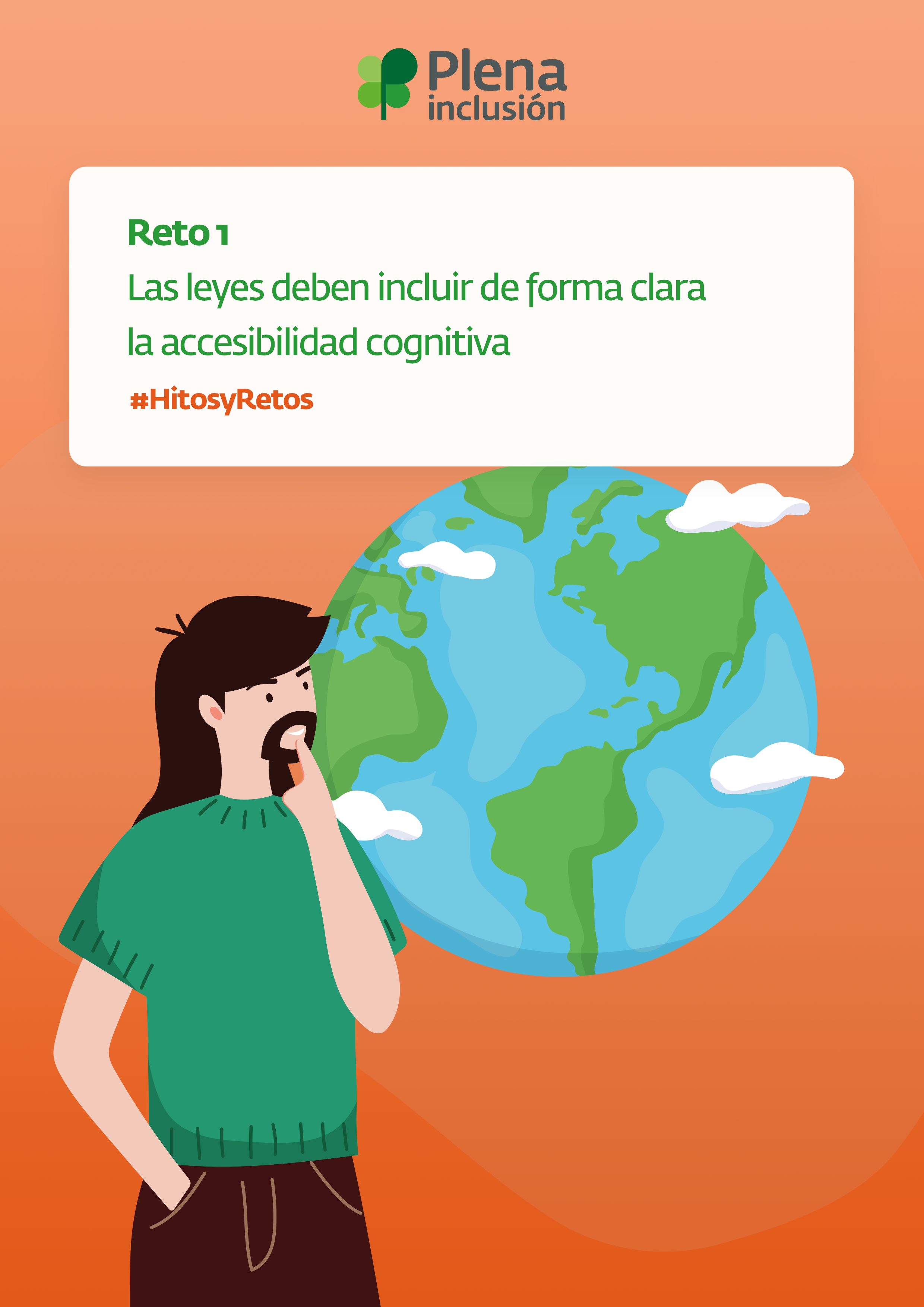 Reto 1 Las leyes deben incluir de forma clara la accesibilidad cognitiva.